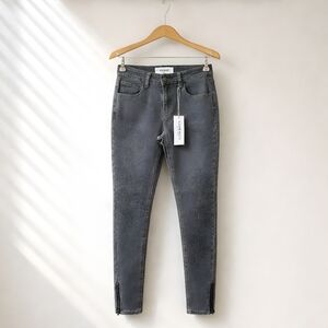 Etienne Marcel Los Angeles Women's Skinny Dark Grey Jeans Size 27